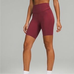 lululemon Base Pace HR Short 8” Mulled Wine